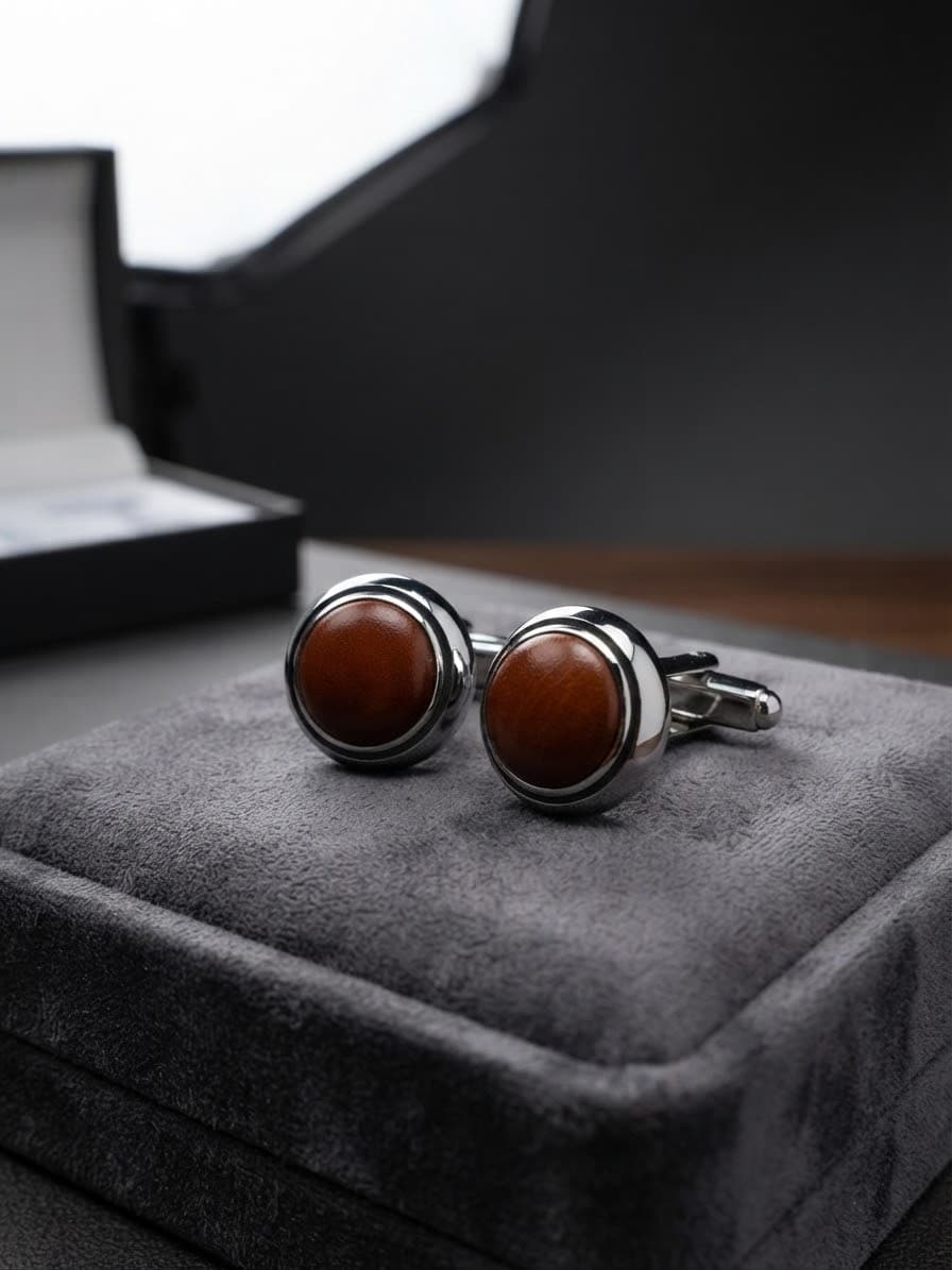 Signature Midnight Onyx Octagon Cufflinks